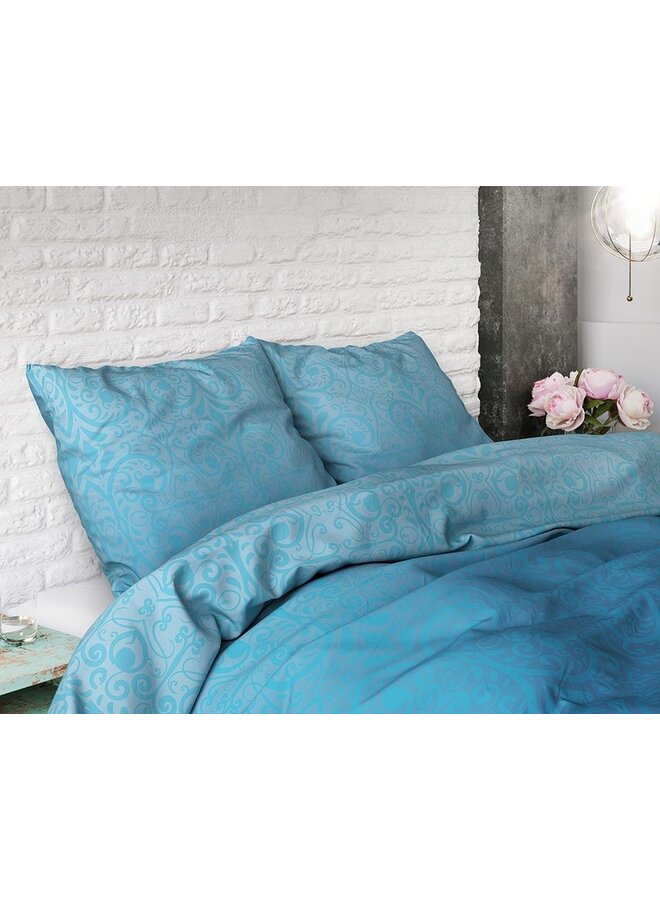 Sleeptime Dekbedovertrek Vintage Paisley Turqoise - Blended Katoen