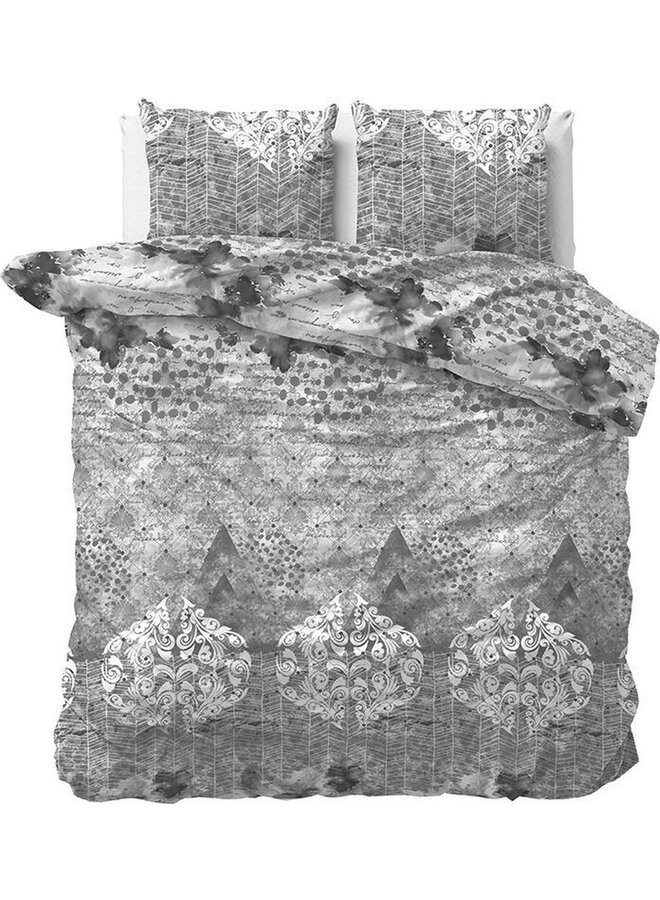 Sleeptime Dekbedovertrek Pandora Grijs - Blended Katoen