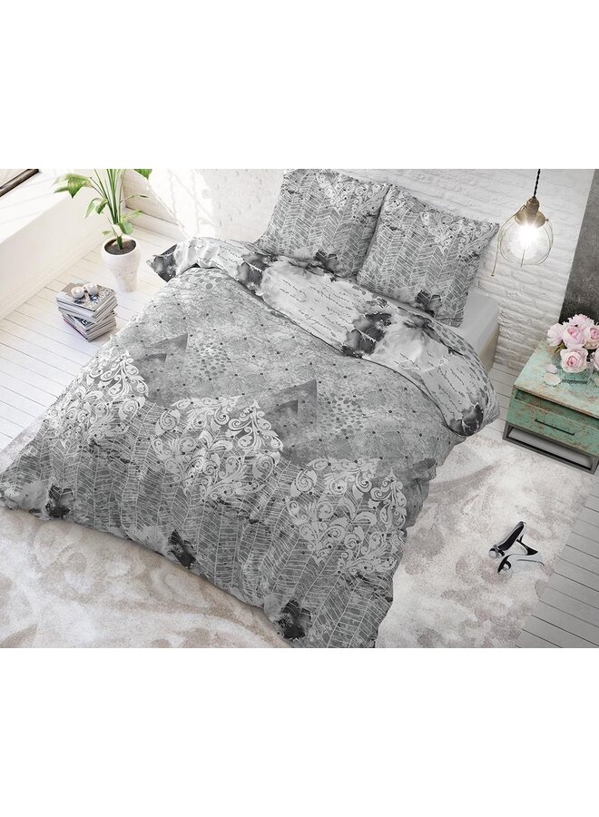 Sleeptime Dekbedovertrek Pandora Grijs - Blended Katoen