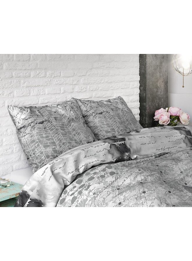 Sleeptime Dekbedovertrek Pandora Grijs - Blended Katoen