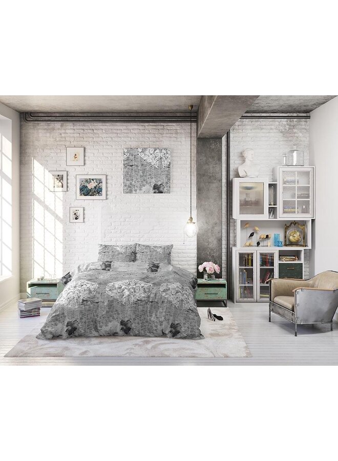 Sleeptime Dekbedovertrek Pandora Grijs - Blended Katoen