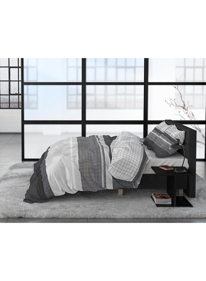 Primaviera Deluxe Dekbedovertrek Bohemian Taupe - Katoensatijn