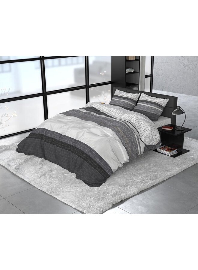 Primaviera Deluxe Dekbedovertrek Bohemian Taupe - Katoensatijn