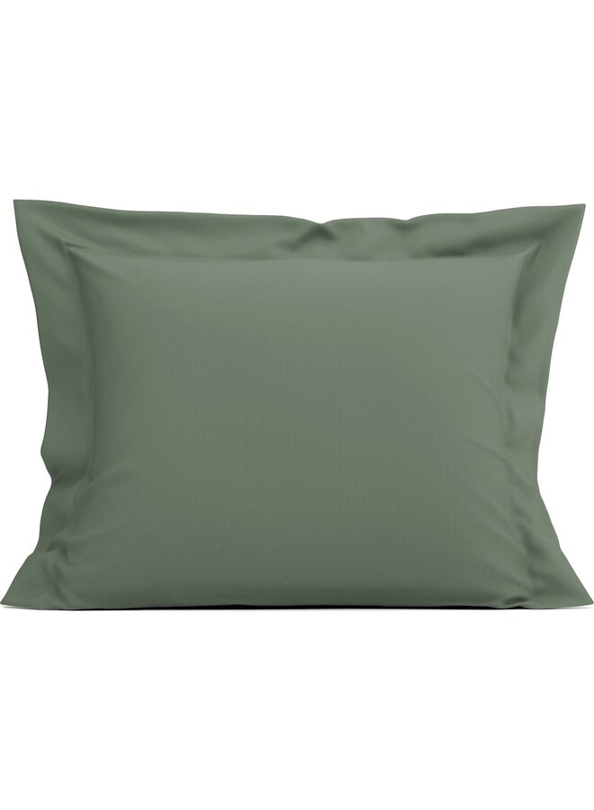 Heckett & Lane Kussenslopen Volant (Set Van 2) Calla Groen - 60x70 - Katoensatijn