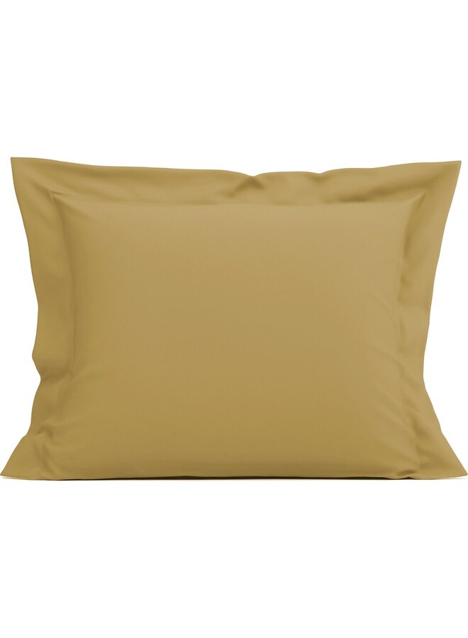 Kussenslopen Volant (Set Van 2) Amber Goud - 60x70 - Katoensatijn