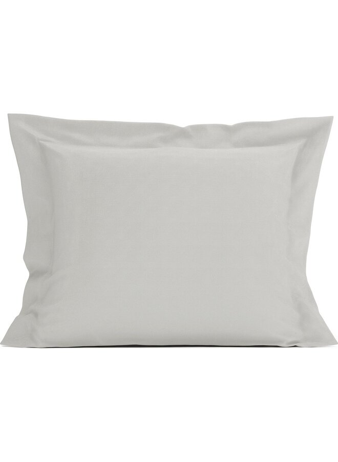 Heckett & Lane Kussenslopen Volant (Set Van 2) Cloud Grijs - 60x70 - Katoensatijn