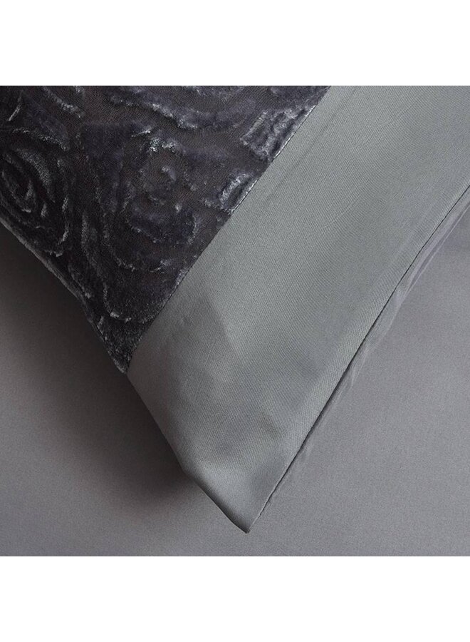 Fancy Embroidery Dekbedovertrek Velvet Cairo Zilver - Microvezel