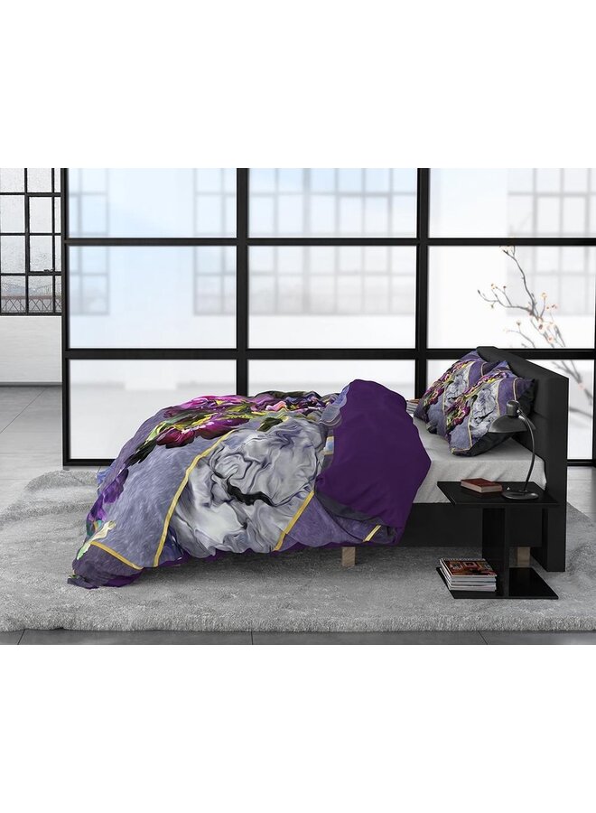 Primaviera Deluxe Dekbedovertrek Kannieta Paars - Katoensatijn