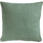 Heckett & Lane Kussenslopen Wafel (Set Van 2) Granite Groen - 80x80 - Katoen
