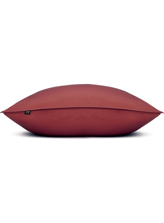 Kussenslopen Satinado Rood - Set Van 2 - Katoensatijn