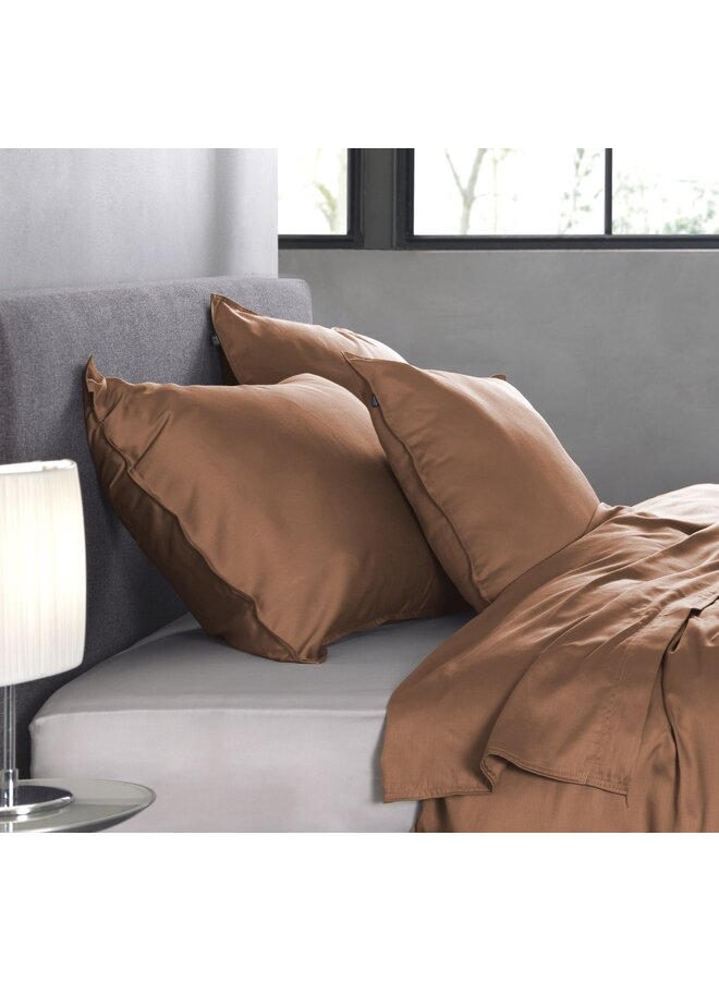 ZO! Home Kussenslopen (Set Van 2) Canyon Roze - 60x70 - Katoensatijn