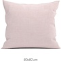 ZO! Home Kussenslopen Lino (Set van 2) Roze - 60x70 - Katoen