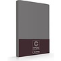 Cascina Colorini Kussenslopen Antraciet - Set Van 2 - Egyptisch Percale Katoen