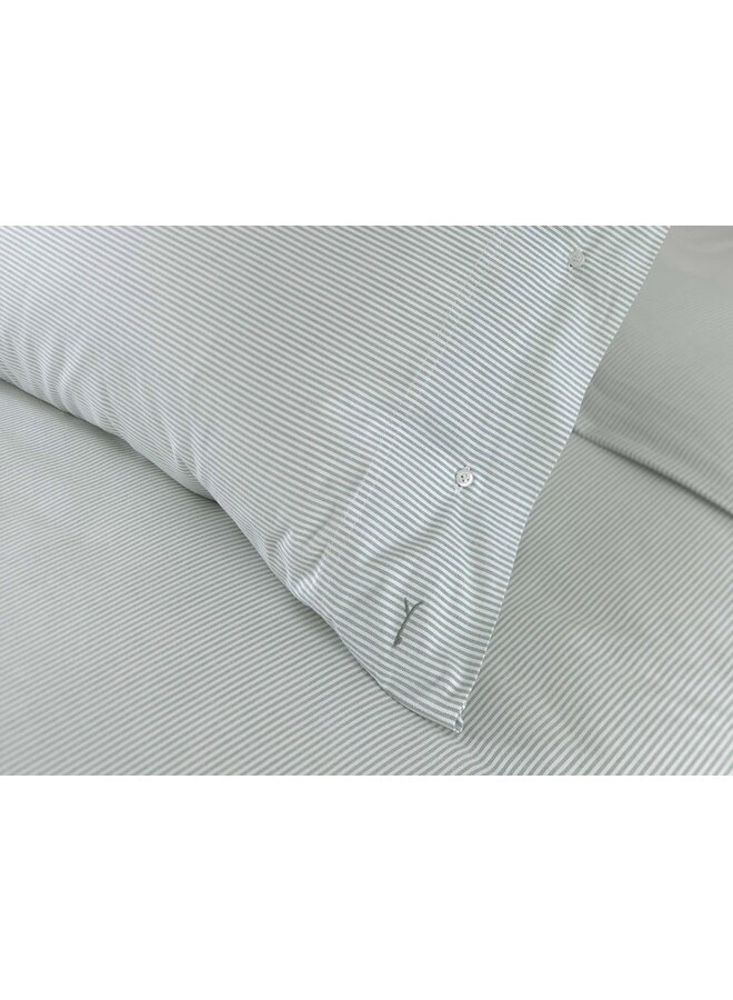 Yellow Dekbedovertrek Oxford Groen - Katoen