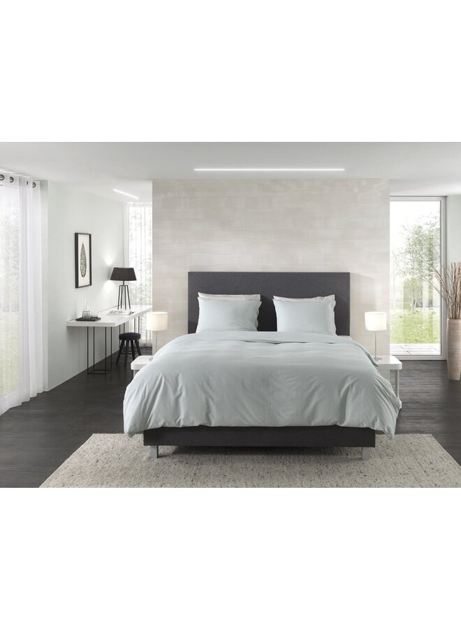 Yellow Dekbedovertrek Oxford Groen - Katoen