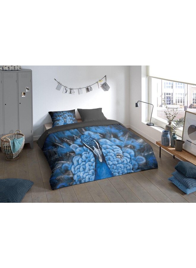 Pure Dekbedovertrek Proud Blauw - Microvezel