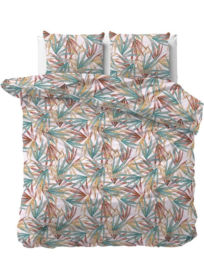 Dekbedovertrek Aster Multi - Katoensatijn PL3