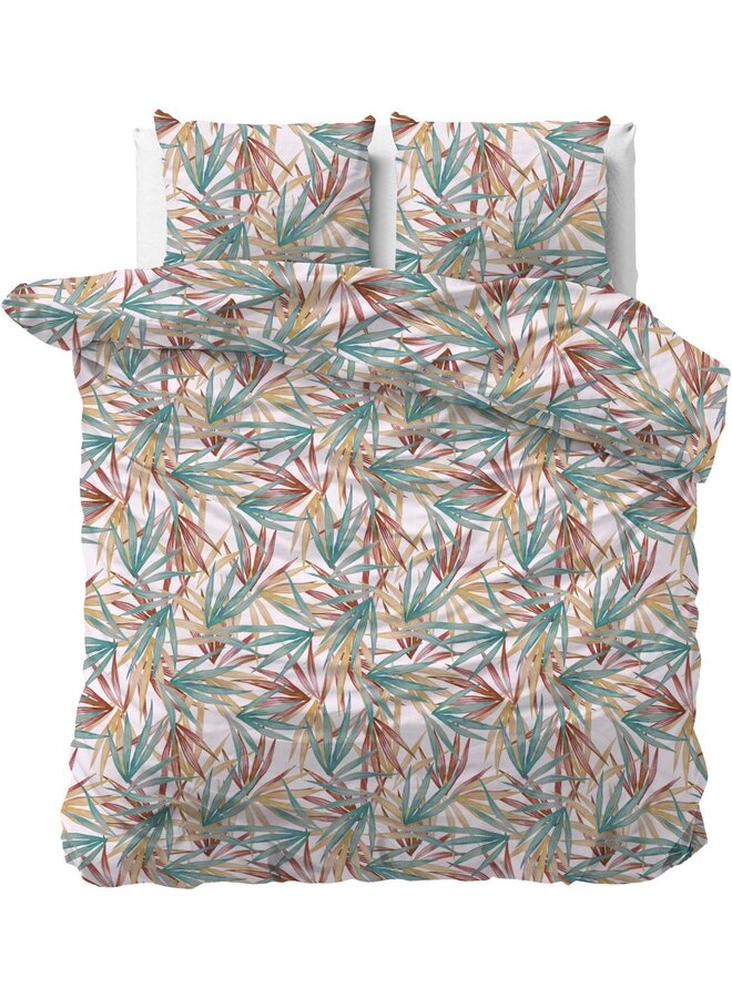 Dekbedovertrek Aster Multi - Katoensatijn