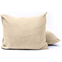 Sleeptime Kussenslopen Taupe - Set Van 2 - Teddystof