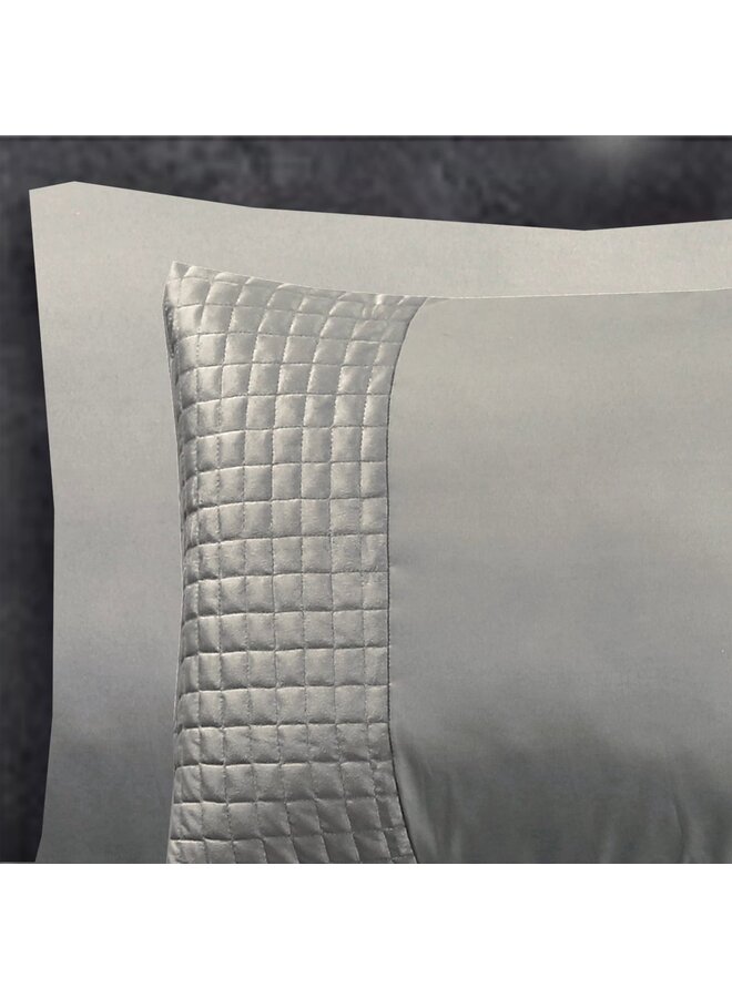 Sleeptime Kussenslopen Band (Set Van 2) Zand - 60x70 - Velvet