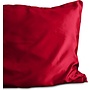 Beauty Skin Cara Kussenslopen (Set van 2) Rood - 60x70 - Satijn