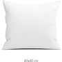 ZO! Home Kussenslopen Satinado (Set Van 2) Wit - 80x80 - Katoensatijn