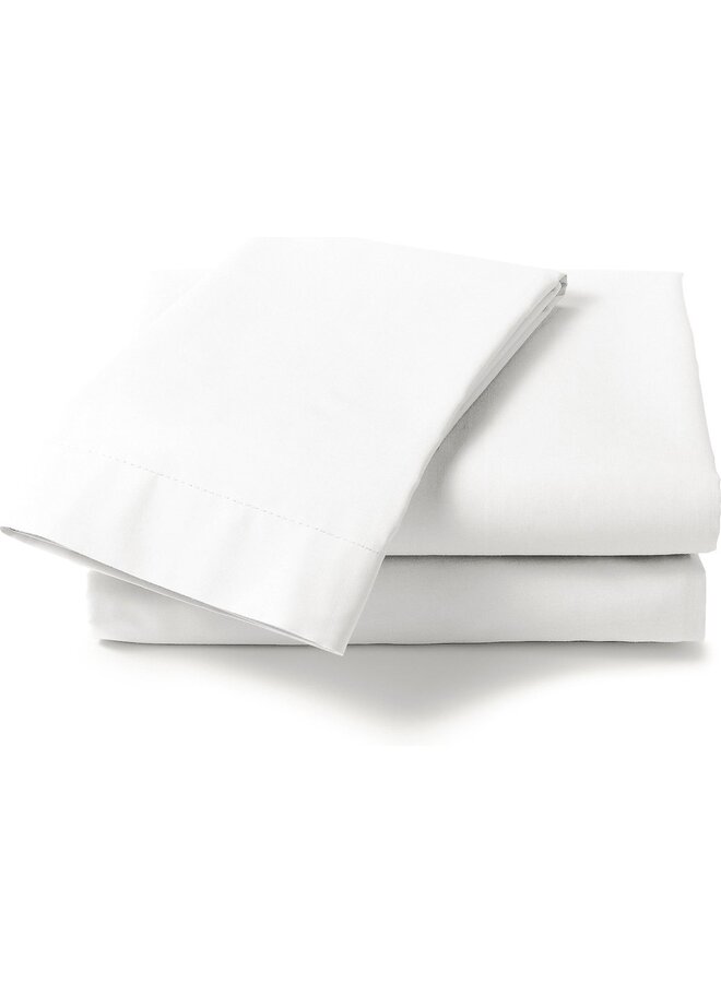 Laken Wit - Katoensatijn