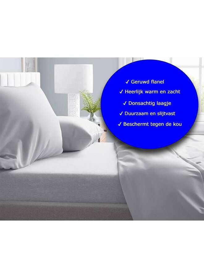 Dreamhouse Laken Wit - Flanel