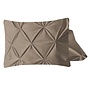 Sleeptime Kussenslopen Pintuck (Set Van 2) Taupe - 60x70 - Velvet