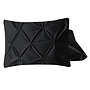 Sleeptime Kussenslopen Pintuck Zwart - Set Van 2 - Velvet