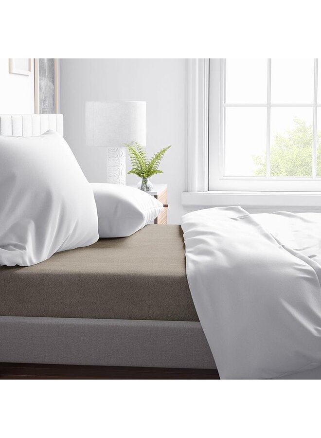 Laken Taupe - Flanel