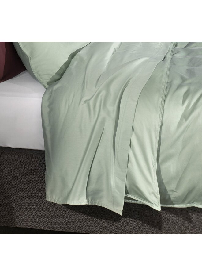 Laken Licht Groen - Katoensatijn