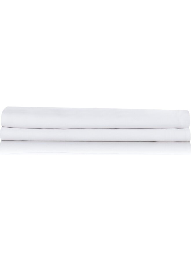 ZO! Home Laken Wit - Katoensatijn