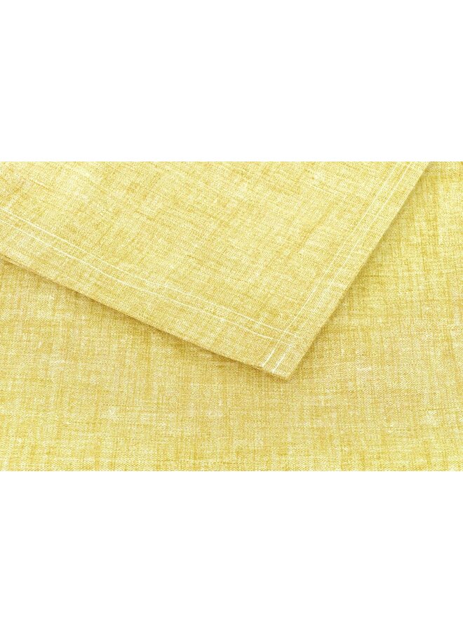 ZO! Home Laken Lino Geel - Katoen