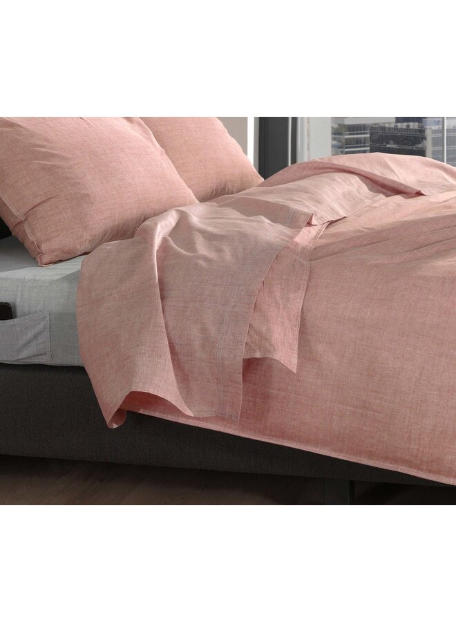 ZO! Home Laken Lino Oud Roze - Katoen