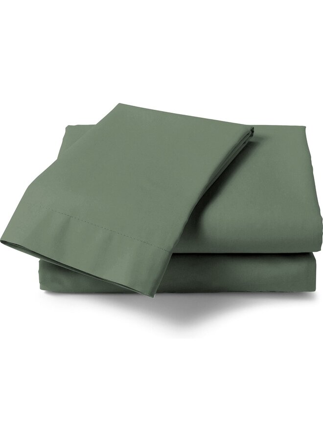 Heckett & Lane Laken Licht Groen - Katoensatijn