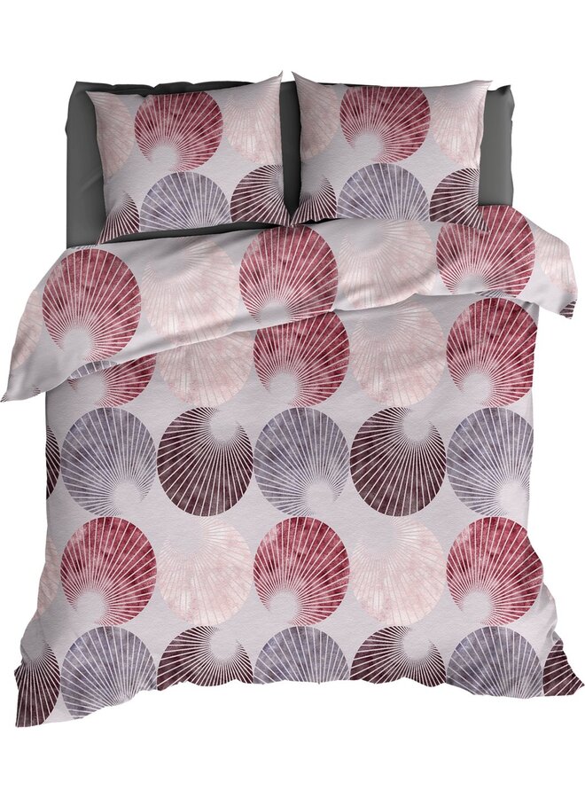 Romanette Lakenset Gerlos Bordo - Flanel