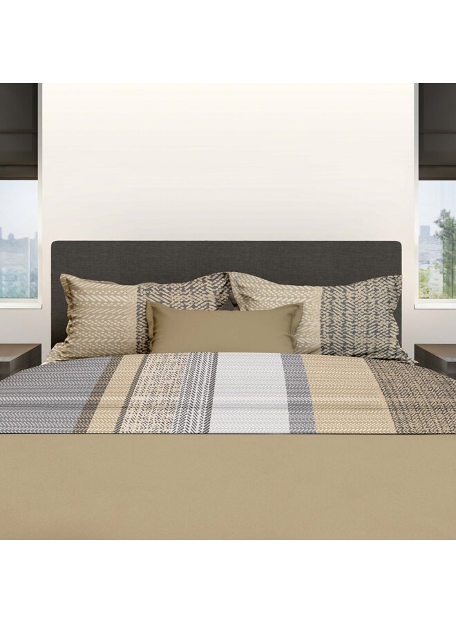 Romanette Lakenset Cortina Beige - Flanel