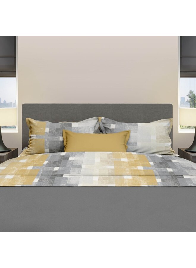 Romanette Lakenset Brixen Grijs - Flanel