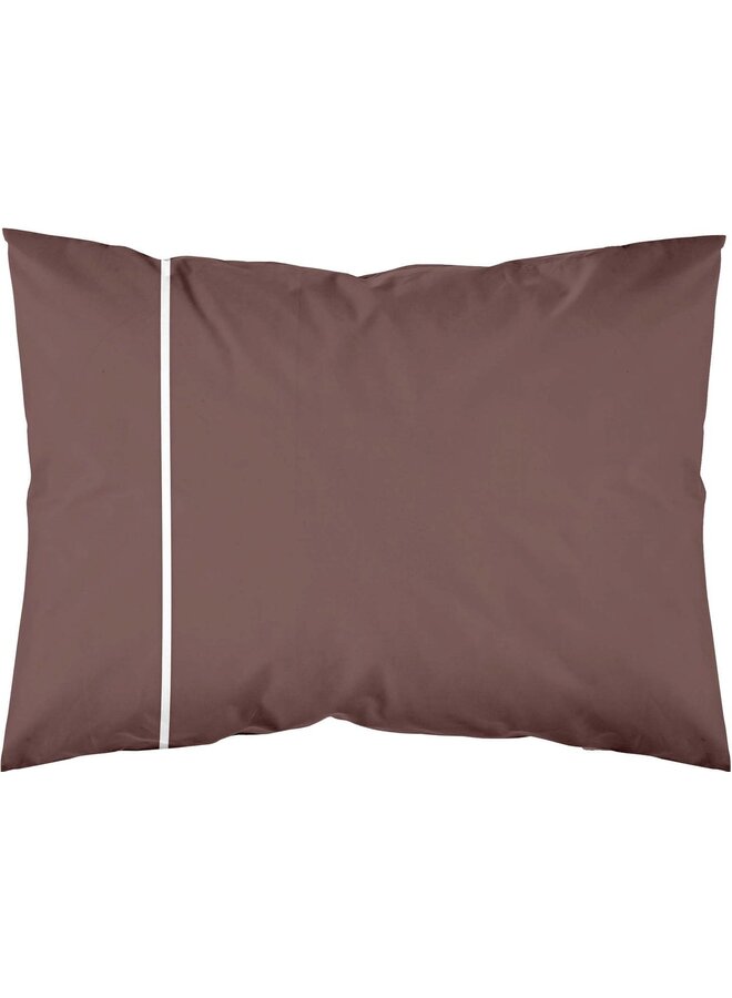 Romanette Lakenset Duchesse Taupe/Wit - Flanel