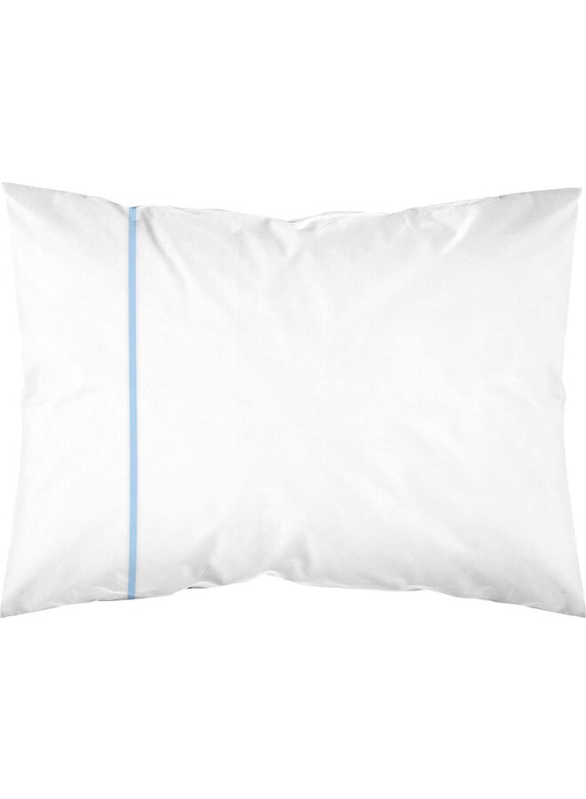 Romanette Lakenset Duchesse Wit/Blauw - Flanel