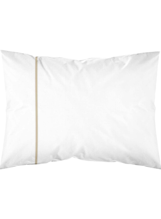 Romanette Lakenset Duchesse Wit/Zand - Flanel