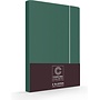 Cascina Colorini Kussenslopen Divina Botanisch Groen/Wit - Set Van 2 - Egyptisch Percale Katoen