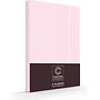 Cascina Colorini Kussenslopen Divina Roze/Wit - Set Van 2 - Egyptisch Percale Katoen