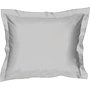 Cascina Colorini Kussenslopen Park Lane Grijs - Set Van 2 - Egyptisch Percale Katoen