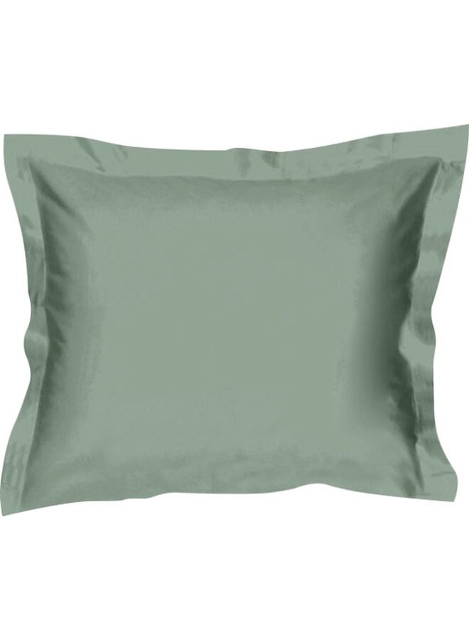 Kussenslopen Park Lane Groen - Set Van 2 - Egyptisch Percale Katoen