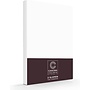 Cascina Colorini Kussenslopen Park Lane Wit - Set Van 2 - Egyptisch Percale Katoen