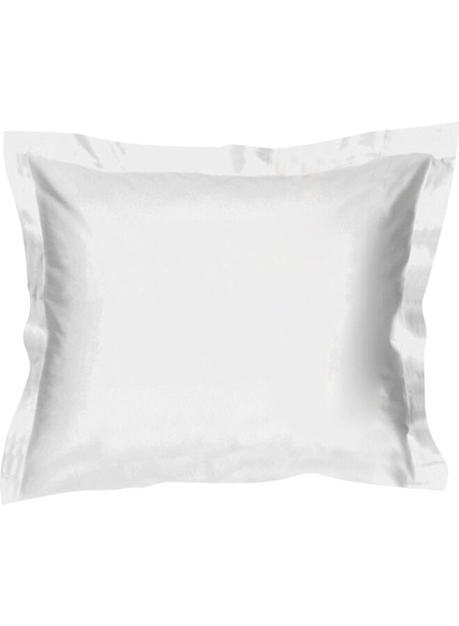 Cascina Colorini Kussenslopen Park Lane Oxford (Set Van 2) Wit - 60x70 - Egyptisch Percale Katoen