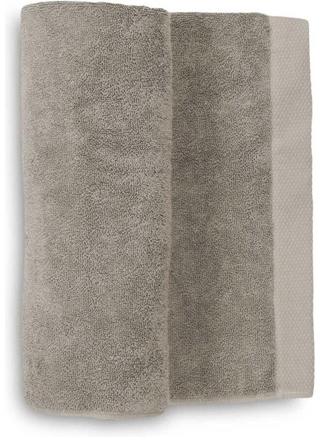 Heckett & Lane Handdoeken Premium Taupe - Badstof Katoen