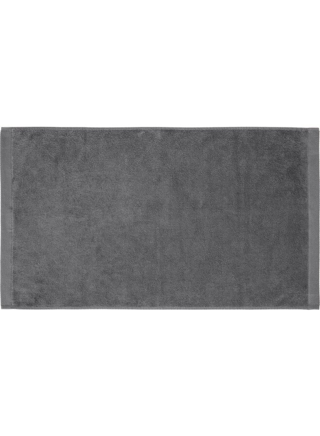 Heckett & Lane Handdoeken Premium (Set Van 2) Antraciet - 50x100 - Badstof Katoen